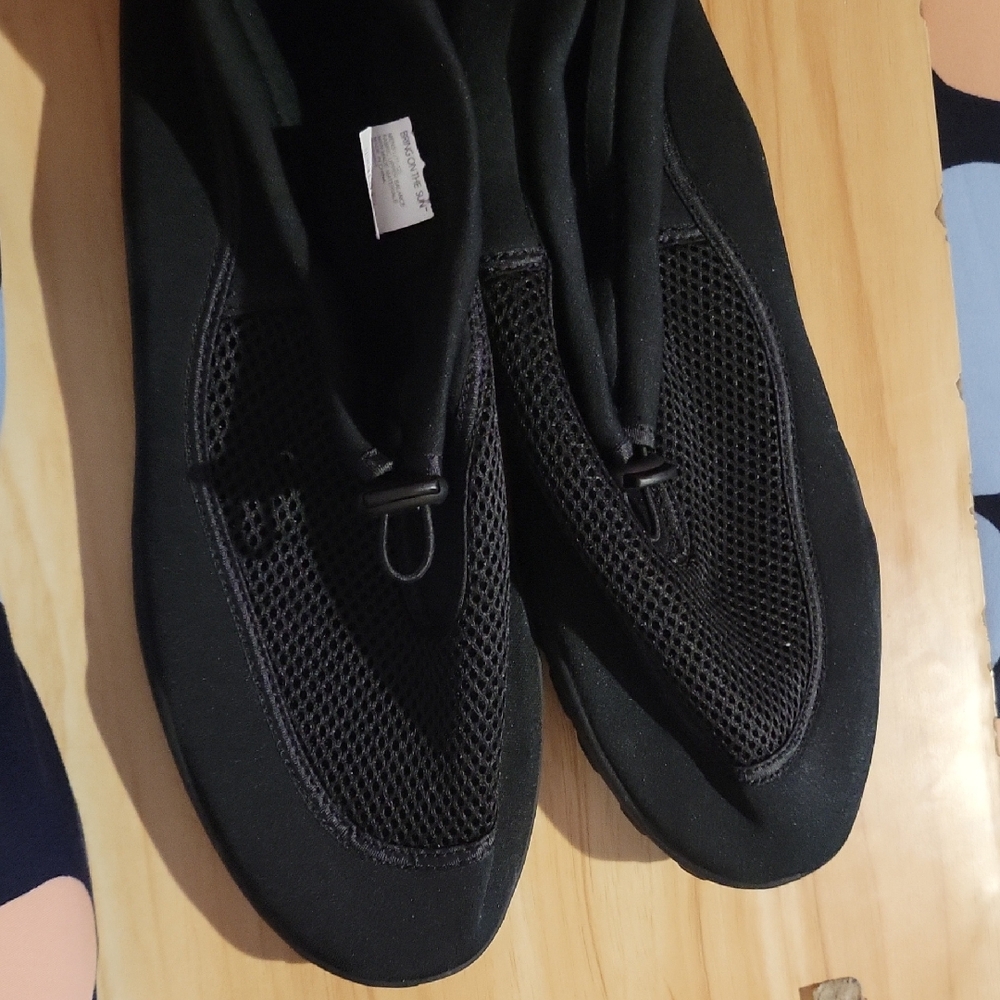 Black Mesh Men's Shoes